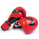 Professional Boxing Gloves For Adult Training - 10Oz Muay Thai Fighting - Red-1