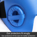 Competition Sparring Boxing Helmet For Head Protection - Red With Mask - L-6