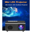 Portable Mini Projector - 80 Lumens 1080P Support 320X240 Pixels - Black-6