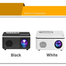 Portable Mini Projector - 80 Lumens 1080P Support 320X240 Pixels - Black-9
