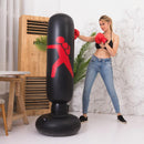 Vertical Inflatable Non-Tumbler Boxing Column - 160Cm Height - Black-9