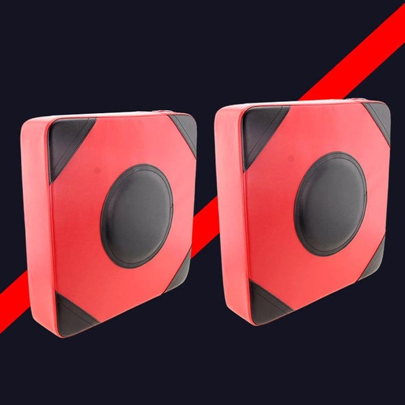 Thickened Square Boxing Wall Target - Magic Stickers - 40X40X10 - Orange Black