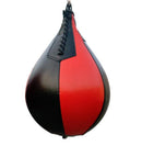 Adult Hanging Speed Ball For Boxing Fitness - Free Punching Bag - Pear Shape Black & White-9
