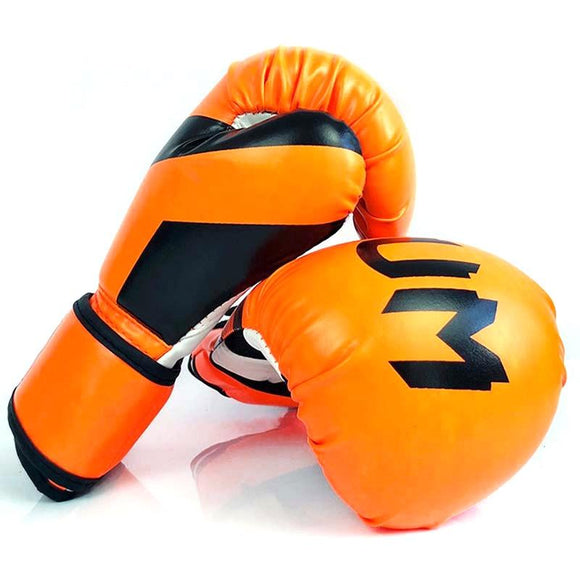 Professional Boxing Gloves For Adult Training - 10Oz Muay Thai Fighting - Fluorescent Green