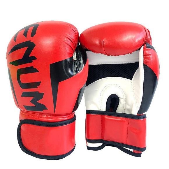 Professional Boxing Gloves For Adult Training - 10Oz Muay Thai Fighting - Fluorescent Yellow