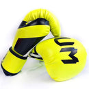 Professional Boxing Gloves For Adult Training - 10Oz Muay Thai Fighting - Fluorescent Orange-11