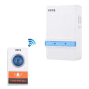 Home Music Remote Control Wireless Doorbell With 38 Polyphony Sounds White-3