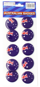 Australian Flag Badges 10 pieces Aussie  Enamel Tie Pin Anzac Day Brooch-1