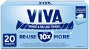 Viva Paper Towel Rinse & Re-Use Towel Reusable 20 Sheets-2