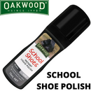 Oakwood 75ml School Shoes Instant Liquid Polish - Black Shine-2