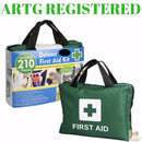 210PCS Emergency FIRST AID KIT Medical Travel Set Workplace Family Safety Office-4