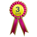 BIRTHDAY BADGE Party Favour Award Rosette Fancy Dress Girls Boys Childrens Kids --4