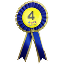 BIRTHDAY BADGE Party Favour Award Rosette Fancy Dress Girls Boys Childrens Kids --1