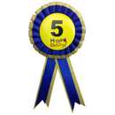 BIRTHDAY BADGE Party Favour Award Rosette Fancy Dress Girls Boys Childrens Kids --4