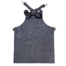 BUFFALO LEATHER APRON Cooking Chef Hairdresser Waterproof Durable Quality - Brown-1