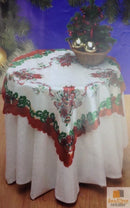 CHRISTMAS TABLE CLOTH Xmas Party 80cm x 80cm-2