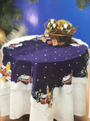 CHRISTMAS TABLE CLOTH Xmas Party 80cm x 80cm-5