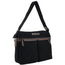 POLICE Wings Canvas Mens Messenger Business Bag w/ Laptop Computer Section in Black-1