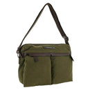POLICE Wings Canvas Mens Messenger Business Bag w/ Laptop Computer Section in Dark Olive-2