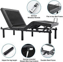 S*MAX Queen Adjustable Zero Gravity Bed Frame with Dual Motors Wireless Remote & USB Ports-7