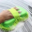 Microfibre Car Wash Mitt Chenille Sponge Ultra Absorbent Drying Towel For Car-5