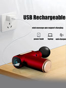 4 Speed Massage Gun 4 Heads Muscle Massage Chargeable Handheld Deep Tissue-4