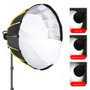 Hridz BM-H90 90cm Bowens Parabolic Softbox with Honeycomb grid-2