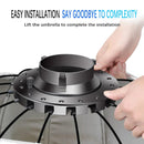 Hridz BM-H90 90cm Bowens Parabolic Softbox with Honeycomb grid-3