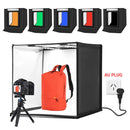 Hridz 60cm Light Box Bi-Colour Photography Portable Photo Studio Shooting Tent with 6 PVC Backdrops-4