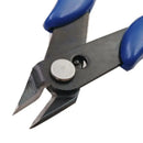 170-Blue Flush Cutter Mini Diagonal Cutting Pliers Side Cutter Nippers Wire Cutter-7