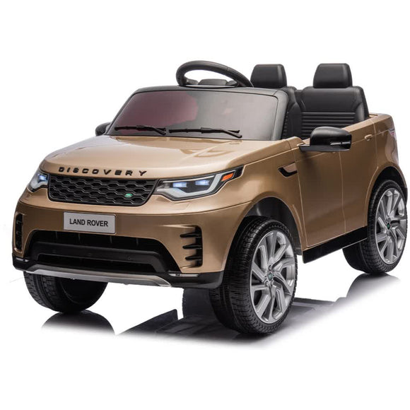 Land Rover Licensed 12V Electric Ride On kids Toy Car – Champagne
