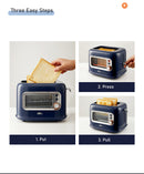 BEAR Double Slots Bread Toaster With Glass Window DSL-C02X1-10