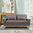 SHASA 2 Seater Pull-out Sofa bed Grey taupe-2