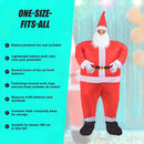 SANTA Fancy Dress Inflatable Suit -Fan Operated Costume-8