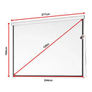 120" Electric Motorised Projector Screen TV +Remote-9