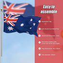 6.0m Flag Pole Full Set / Kit w Australian Flag-9