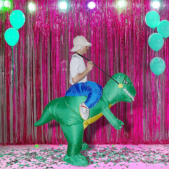 DINO Fancy Dress Inflatable Suit -Fan Operated Costume