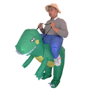 DINO Fancy Dress Inflatable Suit -Fan Operated Costume-1