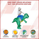 DINO Fancy Dress Inflatable Suit -Fan Operated Costume-3