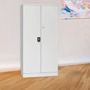 Two-Door Shelf Office Gym Filing Storage Locker Cabinet Safe-8