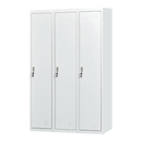 Three-Door Side by Side Office Gym Shed Storage Locker-7