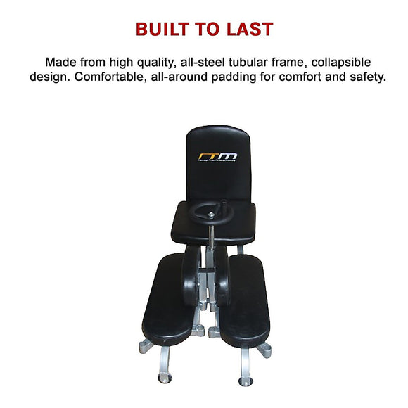 Leg Stretcher Machine – Martial Arts Karate Kick Boxing Flexibility Trainer