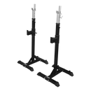 Squat Rack Stand Pair Bench Press Weight Lifting Barbell-1
