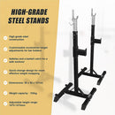 Squat Rack Stand Pair Bench Press Weight Lifting Barbell-10
