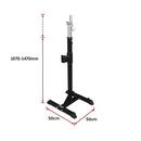 Squat Rack Stand Pair Bench Press Weight Lifting Barbell-13