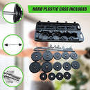 Weight Set Barbell Dumbell Dumb Bell Gym 50kg Plate-7