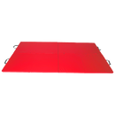 Folding Red Exercise Mat – Gymnastics, Martial Arts, Yoga, Karate & Judo Training-1