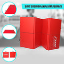 Folding Red Exercise Mat – Gymnastics, Martial Arts, Yoga, Karate & Judo Training-8