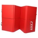 Folding Red Exercise Mat – Gymnastics, Martial Arts, Yoga, Karate & Judo Training-4