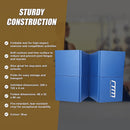 Folding Blue Exercise Mat – Gymnastics, Martial Arts, Yoga, Karate & Judo Training-10